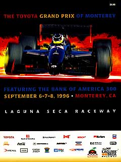 1996 Toyota Grand Prix of Monterey, Laguna Seca