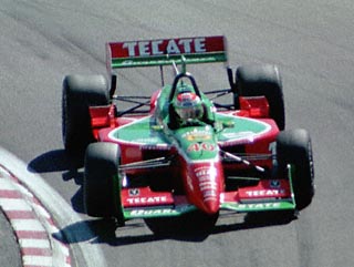 Adrian through the Corkscrew