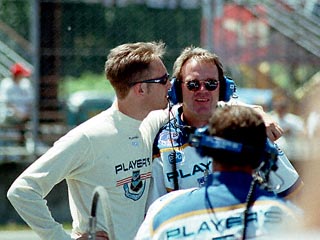 Greg Moore in Pit Lane