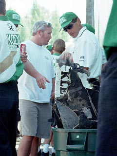 Paul Tracy After the Race