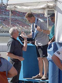 Greg Moore's Hand